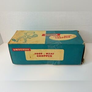 Vintage Universal Food & Meat Chopper Grinder No 2 Landers Frary & Clark